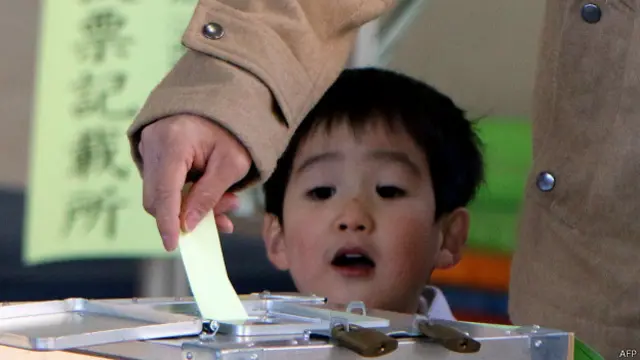 जापान में मतदान