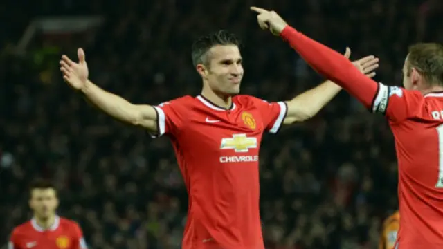 Van Persie và Rooney kết hợp thành công