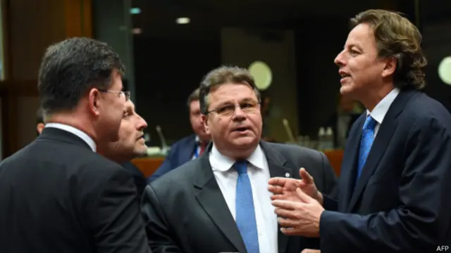 Міністри закордонних справ Словаччини, Данії та Литви