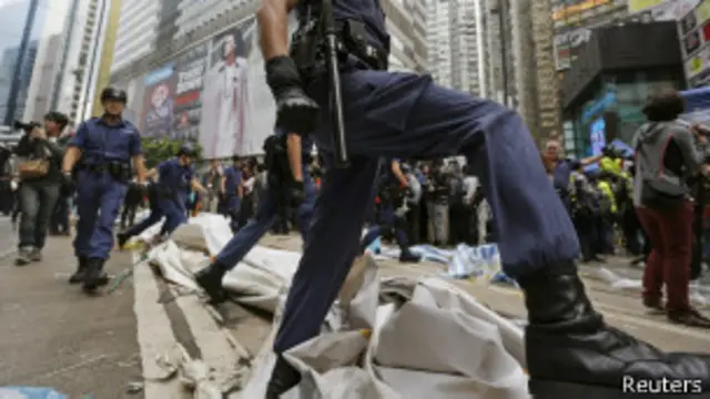 အဓိက သပိတ်စခန်း ၃ ခုလုံးကို ရှင်းလင်းပြီး ဖြစ်