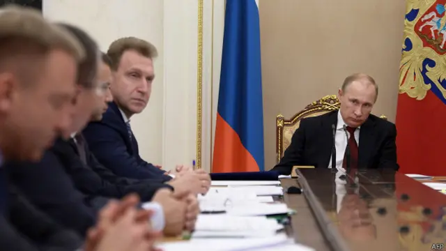 Владимир Путин в Кремле