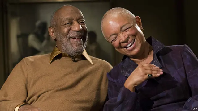 Bill Cosby y su esposa