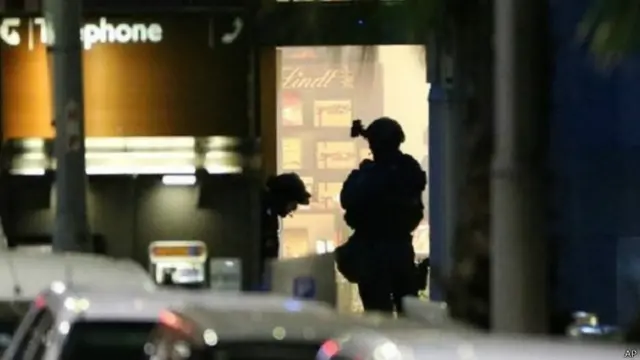 सिडनी बंधक मामला, कमांडो