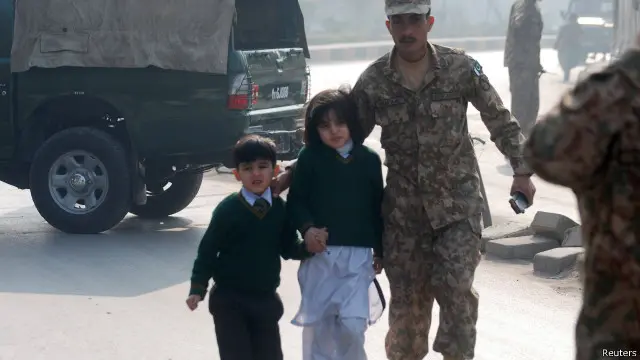 تمكن الجيش من إنقاذ عدد من التلاميذ