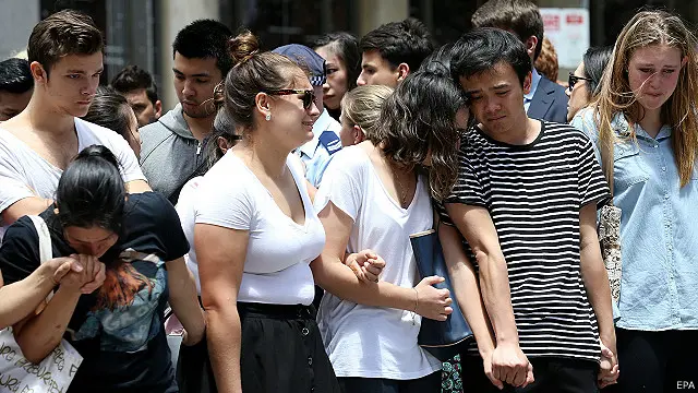 تسود حالة من الحزن في سيدني بعد الحادث