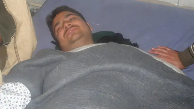 میں نے دیکھا کہ مرنے والے افراد کے جسموں کے حصے کمرے میں ادھر ادھر پڑے ہوئے تھے۔