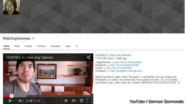 Canal de German Garmendia