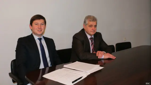 Віктор Брагінський (ліворуч) і Володимир Зель