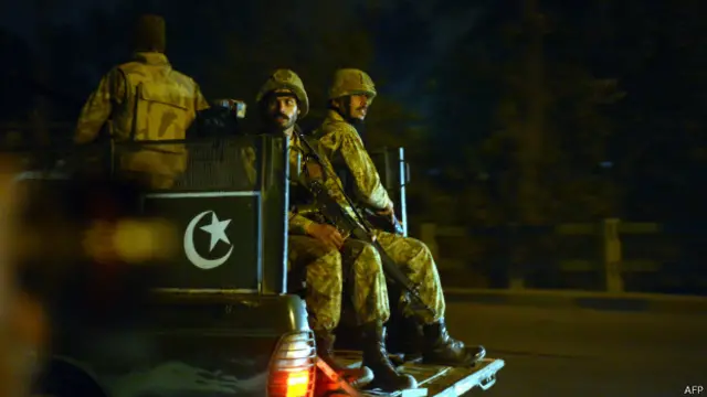 La operación contra los siete islamistas duró hasta el atardecer.