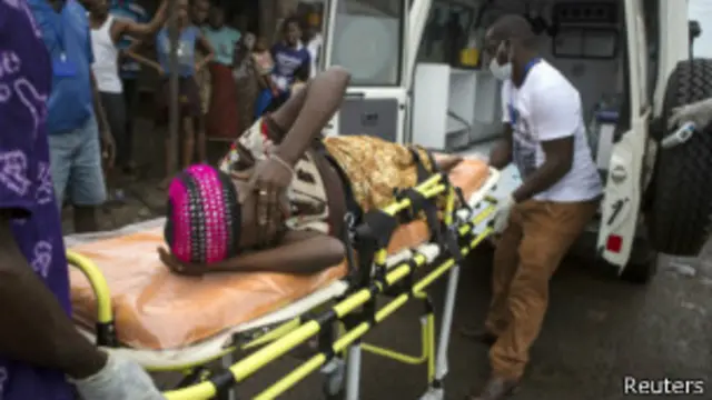 इबोला की मरीज