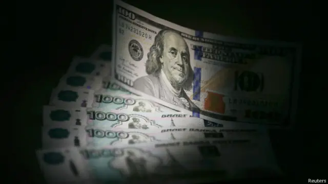 Рубль и доллар