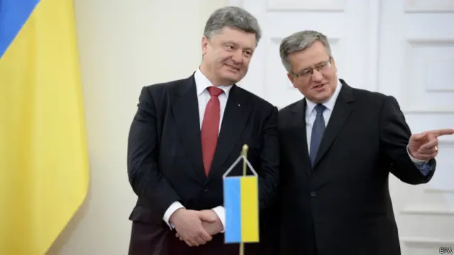 Порошенко і Коморовський