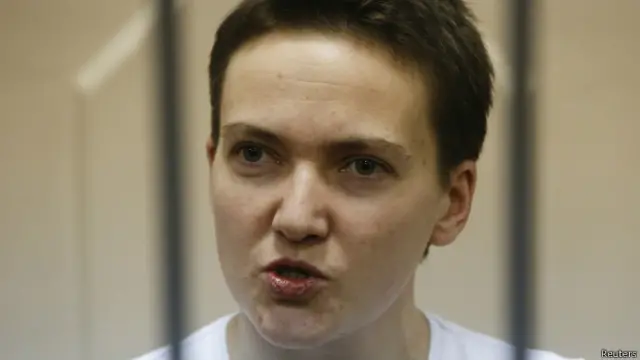 Надежда Савченко отказывается прекращать голодовку