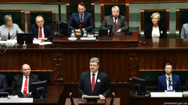 Петро Порошенко у Сеймі