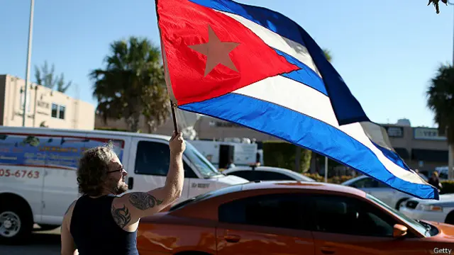embargo, cuba, bandera