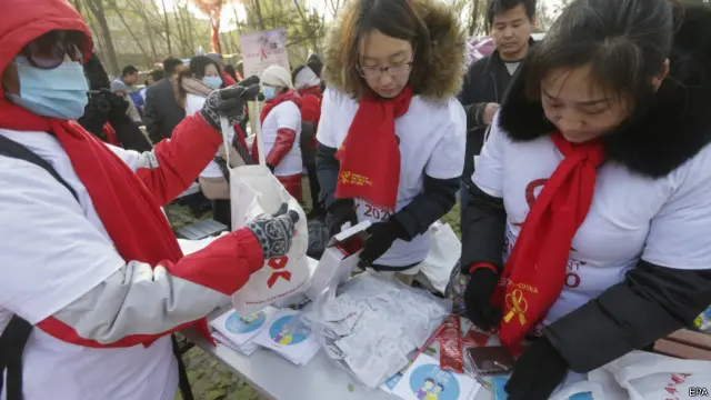 Kampanye AIDS di Cina