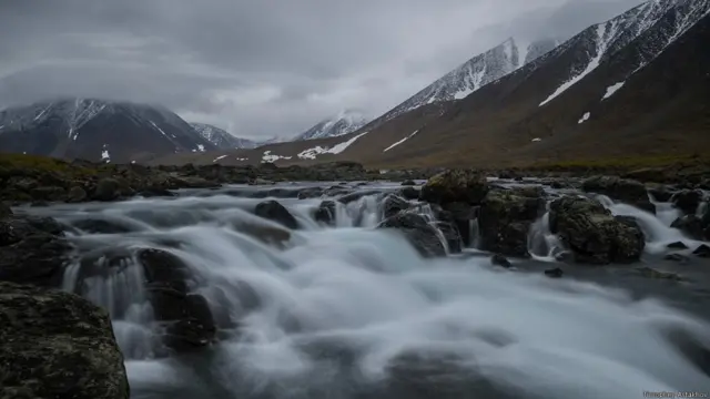долина ручья Хорота-Шор на Полярном Урале.