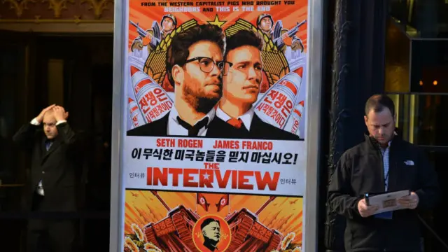 ’دی انٹرویو‘ میں جیمز فرانکو اور سیتھ رجین نے دو صحافیوں کا کردار نبھایا ہے جنہیں شمالی کوریا کے رہنما کم جونگ ان سے ملنے کا موقع ملتا ہے 