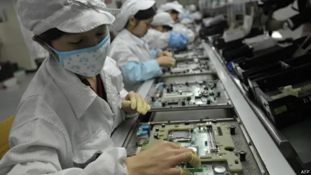 iPhone ve iPad gibi birçok Apple ürünü Çin'de imal ediliyor. 