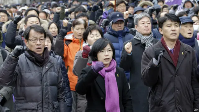 Сторонники Объединенной прогрессивной партии