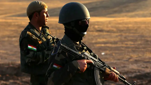 أفراد من قوات البيشمركة