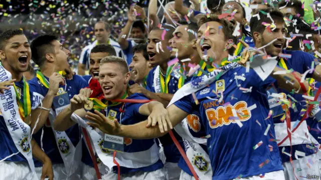 Jogadores do cruzeiro