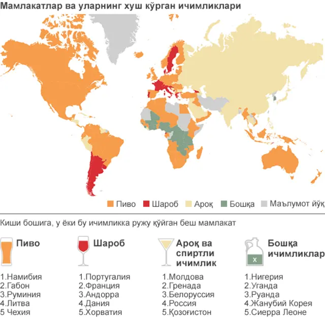Uni aroq bilan mast qilib qoydi va uni yomon siqib qoydi.