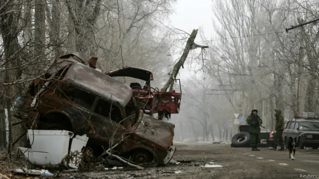 Сепаратисти неподалік від аеропорту Донецьк