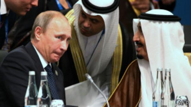 Putin habla con representantes de Arabia saudita