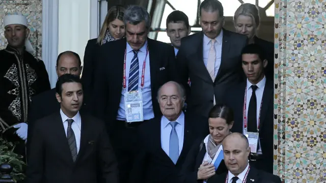 Блаттер и руководство ФИФА