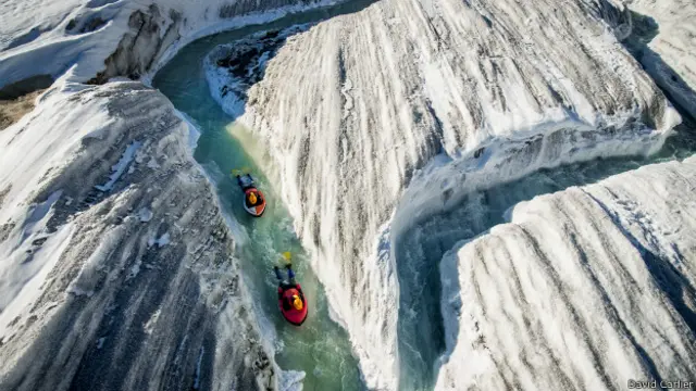 "Había que esperar las condiciones adecuadas para que hubiera agua en los cauces de los cañones. Llegamos a principio del verano pero no había un buen nivel, por lo que tuvimos que aguantar hasta septiembre para hacerlo. Una semana después ya no lo hubiéramos podido hacer porque ya era demasiado frío".