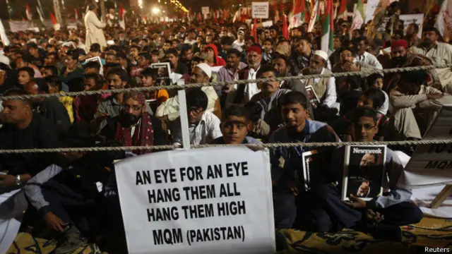 巴基斯坦民眾示威