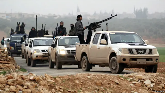 مسلحو "جبهة النصرة" في ادلب شمالي سوريا