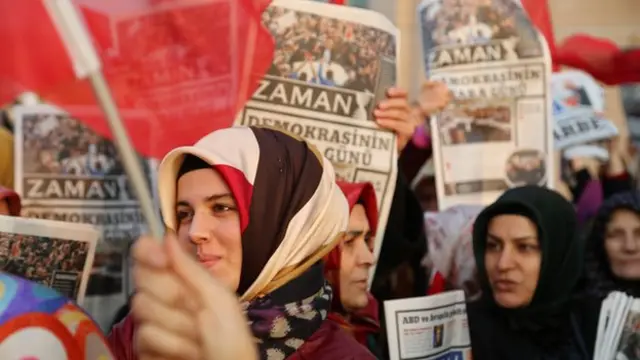 مخالفان آقای اردوغان میگویند رسانهها را سرکوب کرده