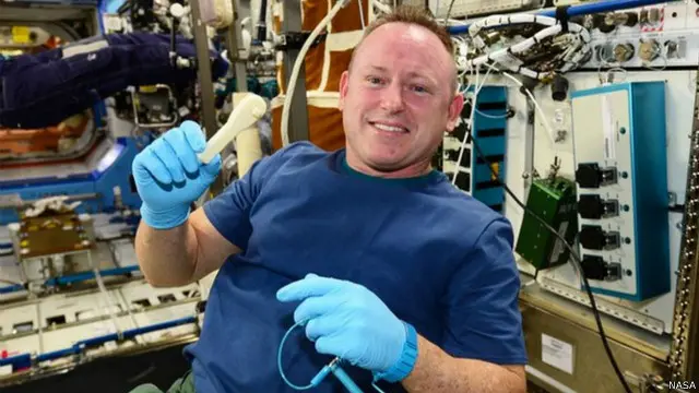 استجابت ناسا لطلب تقدم به قائد المحطة الفضائية باري ويلمور لتصميم مفتاح مسنن يستخدم في ربط البراغي