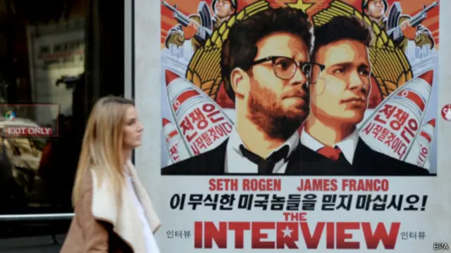 《采访》电影海报