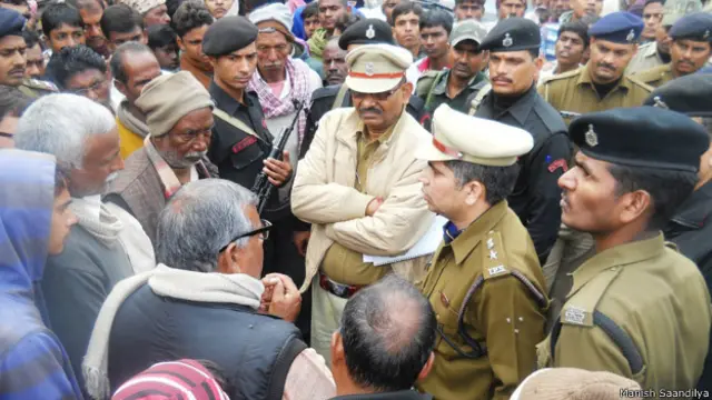 एसएसपी पटना, मुंगला गाँव के दौर पर