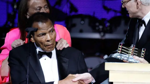 Mohamed Alí en Phoenix Arizona, marzo de 2013. Foto: Getty