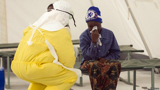 Paciente de ébola en Sierra Leona