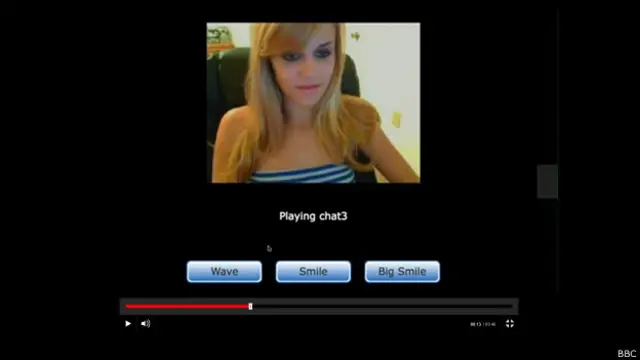 Imagen de mujer utilizada como cebo para sextorsión