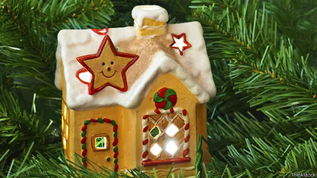 Рождественский пряничный домик