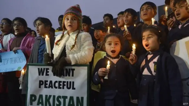 نظمت مسيرات عديدة في شتى أرجاء باكستان تندد بطالبان