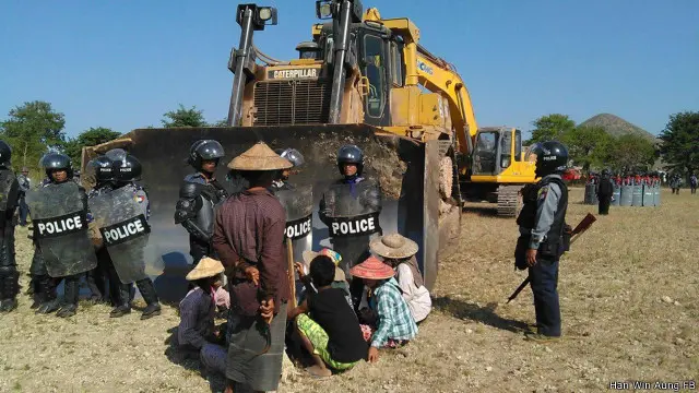 Đã có van chạm tại mỏ Lapadaung do chủ Trung Quốc quản lý