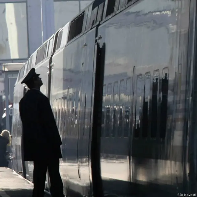 поезд Хельсинки-Петербург