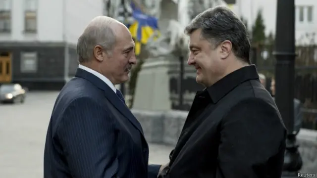Порошенко и Лукашенко