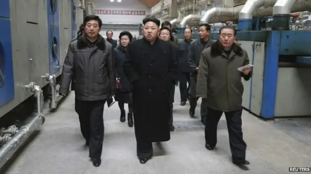 کیم جونگ اون رهبر کره شمالی