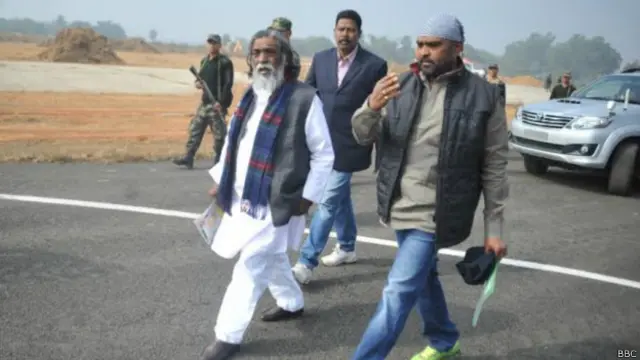 झारखंड मुक्ति मोर्चा के शीबू सोरेन.