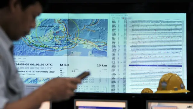 Sistem peringatan dini tsunami dikirimkan melalui pesan pendek oleh BMKG