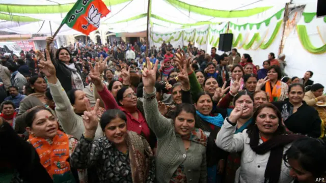 भाजपा के समर्थक