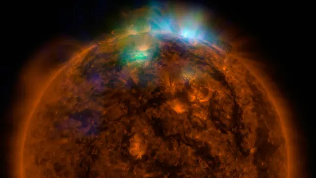 نسٹر نامی ایک دوربین نے سورج کی ایک حیرت انگیز تصویر کھینچی ہے